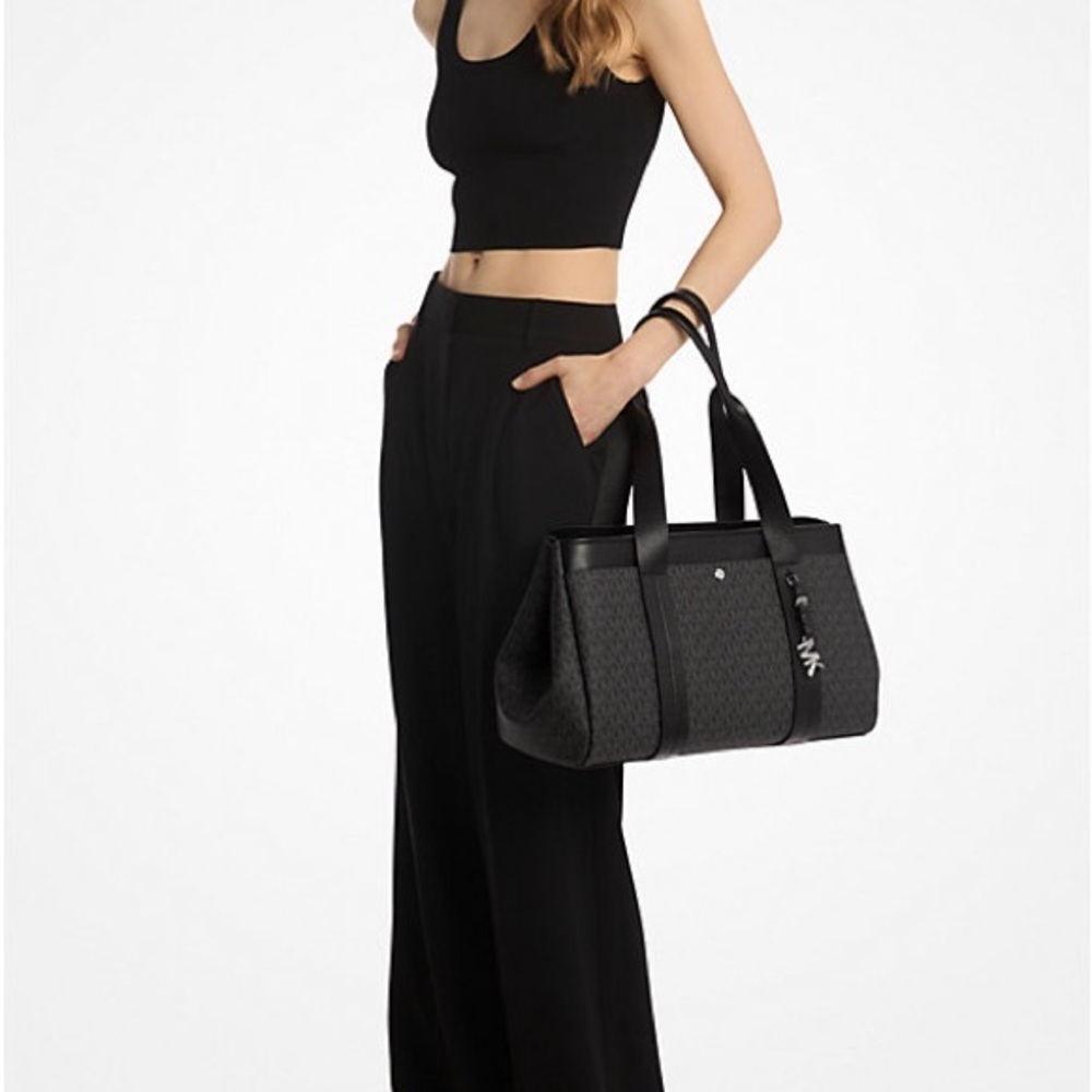 Michael Kors Black Tote Bag - Picture 2 of 4